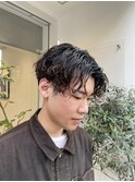 メンズスパイラルパーマ