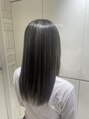 ゼル 東川口店(ZELE) ハイライトを活かして透明感のあるカラーリング