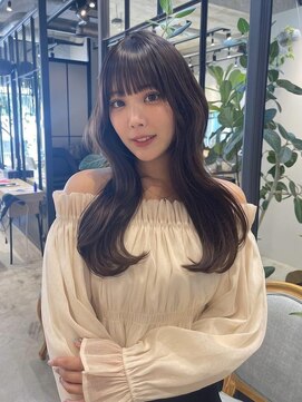 エレノア トーキョー 恵比寿(ELEANOAH TOKYO) 韓国風くびれヘア 透明感ダークアッシュ 20代30代40代◎