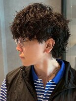 ブロック(bloc)&nbsp;ツイストスパイラルパーマ マッシュパーマ ウルフパーマ 20代
