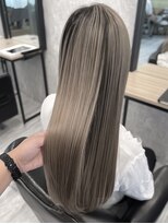 エル オオサカ 心斎橋店(L. OSAKA) シャドウルーツ/バレイヤージュ/ダブルカラー/グレージュ