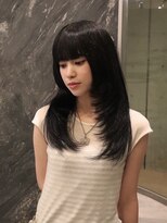 アンブル リュクス 池袋(amble luxe)&nbsp;シースルーバング×ナチュラルレイヤー