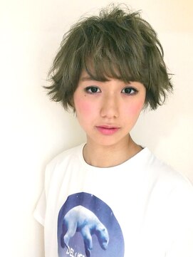 レンジシキチジョウジ (RENJISHI KICHIJOJI) くせ毛風カジュアルショート【RENJISHI KICHIJOJI】