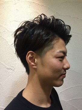 フルハウス (Full house HAIR DESIGN) メンズフロントアップスタイル