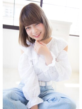 アンジュ ヘアー(Ange hair) アンジュヘアー　大人かわいいふんわりボブ！