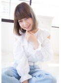 アンジュヘアー 大人かわいいふんわりボブ!
