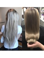 五感鷹匠 髪の診療所&nbsp;ハイダメージの髪もここまで綺麗になれる。本物の髪質改善です。