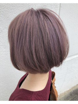 マスト ヘアー(must hair) 透明感ラベンダーカラー×大人キレイ美シルエット奥行きショート