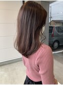 20代30代大人可愛い艶感ミルクティーベージュケアブリーチ