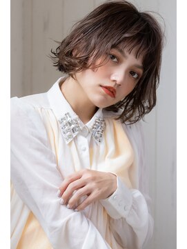 オレンジクラッカー(Orange Cracker) Aラインお洒落ボブ