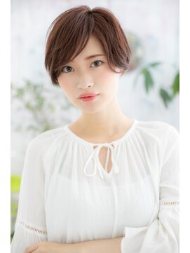 ミック ヘアアンドビューティー 大山店(miq  Hair&Beauty) モーブカラーアシンメトリー小顔ネオウルフショートc1
