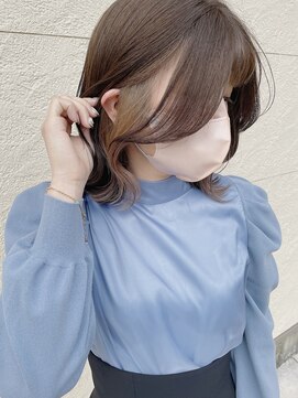 アンカーウェリナ(ANCHOR welina) #miwa インナーカラー ツヤ髪/艶髪/透明感/インナーカラー