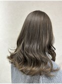 艶髪グレーベージュ