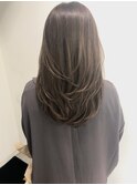 [明るめオリーブベージュ]髪質改善メテオカラー