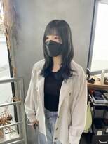 リュッカ(Lyuck)&nbsp;【MANA】ウルフ/レイヤー/グレージュ/インナーカラー