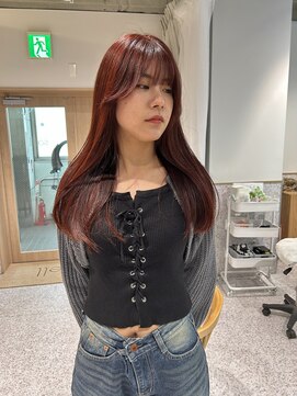 ゼストソエル(ZEST soell) レッドブラウンカラー