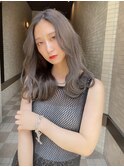 《袴田》色落ちまで可愛い◎柔らかグレージュ