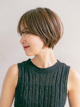 ベンジー 仙台店(benji) 襟足スッキリショートで大人の雰囲気　2