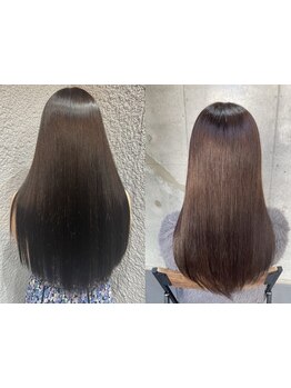 【髪質改善◎】髪本来の美しさを取り戻してくれる☆一人一人のお悩みに合わせた施術で、サラツヤ美ヘアに♪