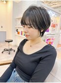 ショートカット/ショートヘア/ショートボブ/30代40代50代/難波