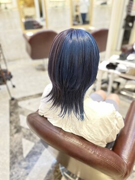 アル 日野(AL) レイヤーカットナチュラルハイトーンデザインカラー[日野駅]