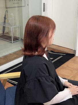 ジュイル シブヤ(JEWIL SHIBUYA) 【JEWIL 渋谷 櫻田】ブリーチなしの暖色カラー♪