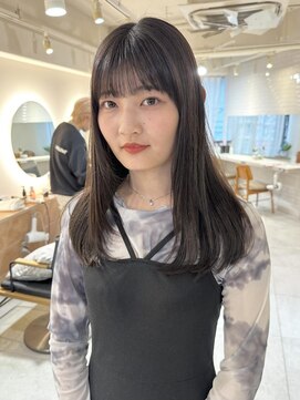 テトラ バイ ネオリーブ 横浜西口店(tetra by neolive) 髪質改善カラー ブリーチなし グレージュ 横浜