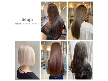 Senju  髪質改善/ハイライト/ヘッドスパ 【センジュ】