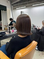 ソピ バイ インビテーション(sopi by invitation) マロンベージュ×長めボブ!