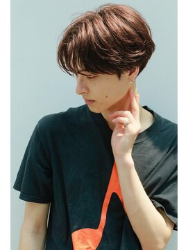 リップス 立川(LIPPS) センターパート　ミルクティーカラー