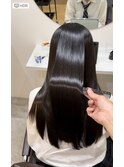 髪質改善*ブルーブラック*天使の輪艶ロング【Zina北千住】