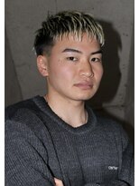 ヘアカロン 熊本本店(Hair CALON)&nbsp;メンズクロップメンズショートブリーチ熊本下通