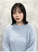 ボブ/ミニボブ/切りっぱなしボブ/外ハネ/外ハネボブ/前下がり