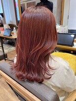 ヘアリゾート粋 新宿三丁目本店&nbsp;ピンクブラウン/くびれロング/レイヤーカット