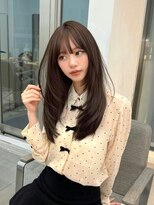 レイヤーミニウルフチェリーブラウンホワイトグレージュ