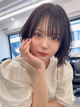 メルバイグラフ 梅田(mel by GRAFF) 【ミニボブ】ナチュラルボブ/ストレートボブ/ショートボブ