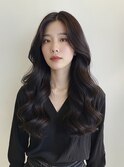大人可愛い◎韓国レイヤーカット×シースルーバング