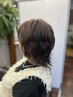 【ボリュームが気になる方に】カット+パーマ ¥11,000 → ¥10,600~