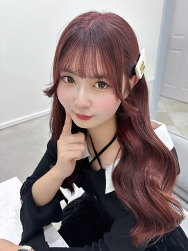 ブリーチ1回ピンクカラー♪『ゆい』