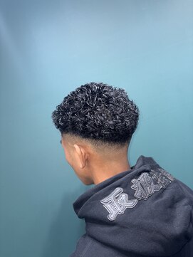 メンズサロンドットリアン(dot. lien) フェード×極道パーマ