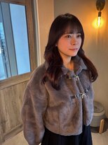 ミリ 北千住(millit)&nbsp;レイヤーカット/ピンクブラウン