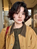 シティ 薬院(SITY.)&nbsp;顔周りカット パーマ ボブパーマ 