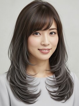 レヴィア(REVIA) レイヤーカット髪質改善トリートメント前髪カット