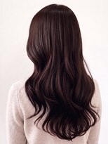 ビビ バイ マグ 岡谷店(bivi by Mag)&nbsp;レッドブラウン◎ふんわりパーマ×くびれヘア/愛され艶髪ロング