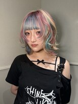 アッドバイケンジ(Add.. by KENJE)&nbsp;5色使ったお任せデザイン【戸塚/戸塚駅/戸塚駅近/ブリーチ】