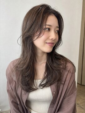 テーラヘアー 我孫子店(TELA HAIR) 《柔らか質感》韓国風ロングレイヤー