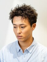 オーシャントーキョーオーバー 渋谷(OCEAN TOKYO OVER)&nbsp;大人アクティブショート短髪ツーブロックスパイキーショート