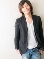 モッズヘア メン 上尾東口店(mod's hair men) ≪mod's men≫伸びかけカラーと大人ミディアムk