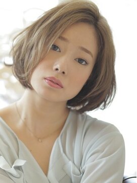 エムスラッシュ 新百合ヶ丘(M.SLASH) 【M.SLASH】センターパートの大人ボブ★★