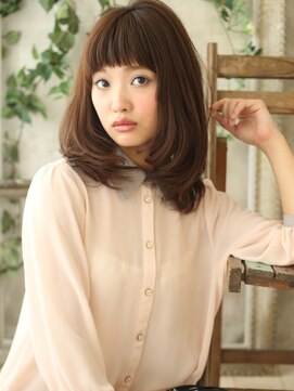 と和×美髪クリニック 巣鴨店 おしゃれなマッシュバングのナテュラルミディアム 巣鴨店